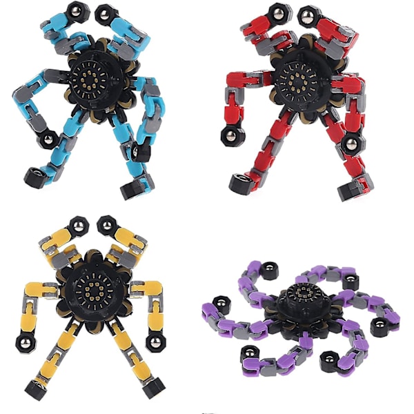 4-pack Roliga Sensoriska Fidget Spinners Fingerleksak