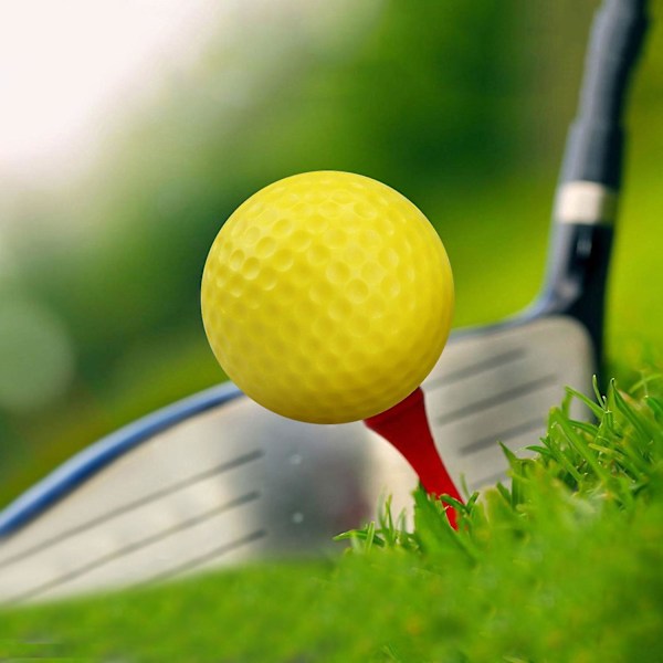 20 st Golfbollar Levande Färger Hög Studs Stark Stabilitet Lätt Långvarig Inomhus Utomhus