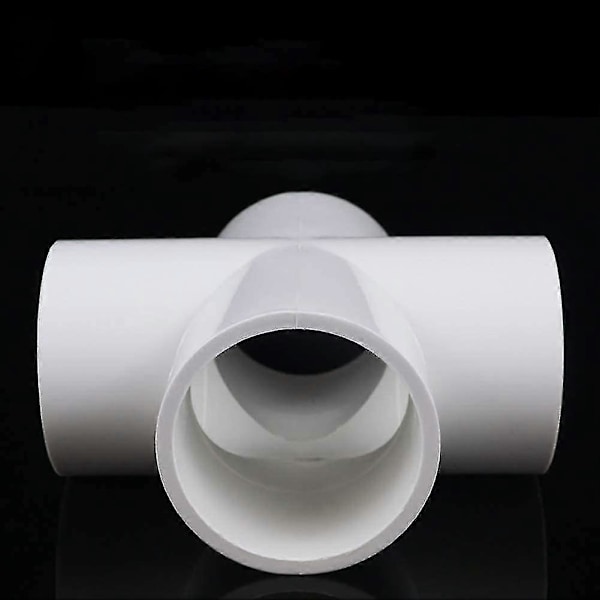 10 stk. PVC 4-vejs kryds til bygning af robust drivhusramme, møbler, forbindelser 20 mm