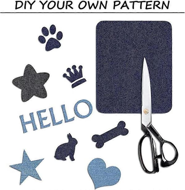 Stryklappar för jeans, barn och vuxna