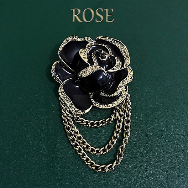 Pärlblomma Cc Broscher För Damkläder Brosch Xin30122