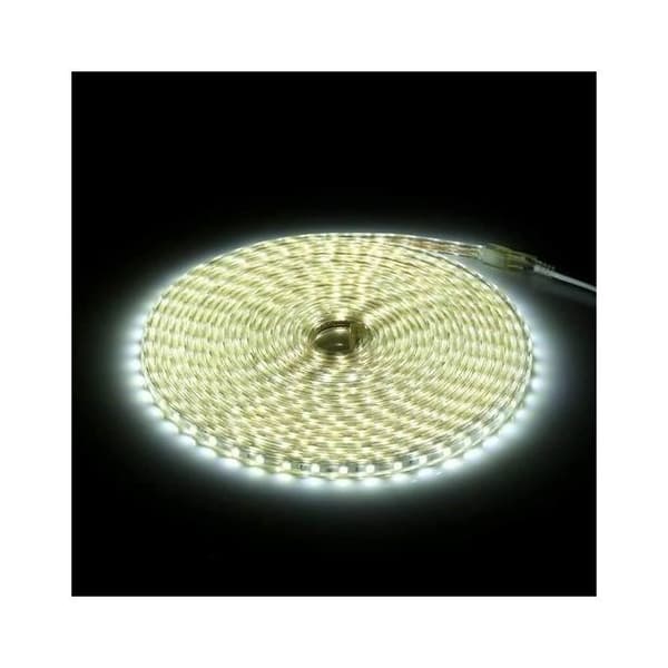 LED-list - SMD 5050 - 220V - 3M - Kallvit - Flexibel och Vattentät