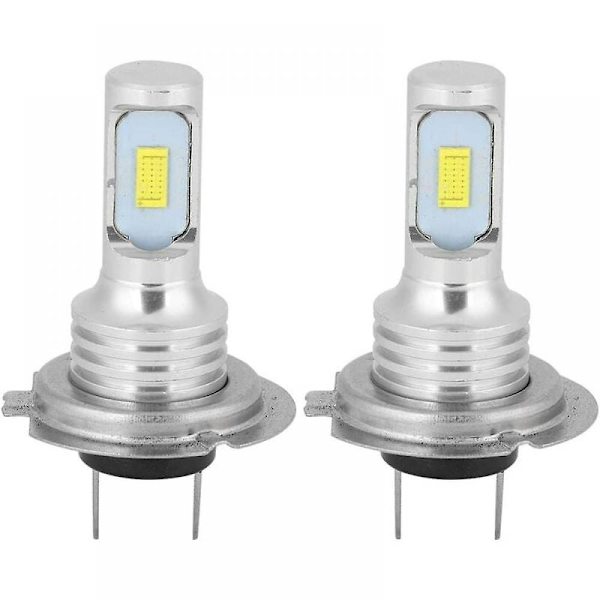 Sumuvalot, 2 kpl 80w 6000k Universaali H7 Led Auto Sumuvalot Lamppu Valkoinen Dc 12-24v