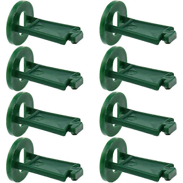 Växthus Twist Clips Växthuskrok Växt Blomma Hängande Klämmor Set för Fixeringskit Trädgårdsdelar Växthusprylar Växthus Hängande Verktyg - 50st