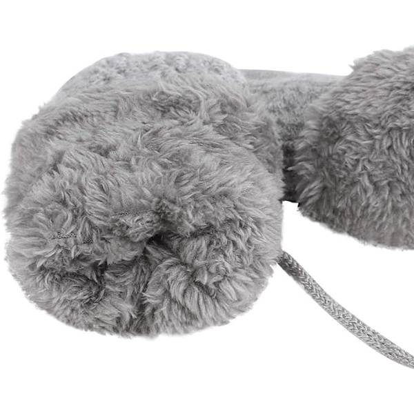 Magiska stretchvantar för småbarn, tjockt plyschfodrade, vintervantar i stickad ull för babypojkar och flickor, varma, fluffiga, helfingervantar, vintervantar för skidåkning, 0-6 år