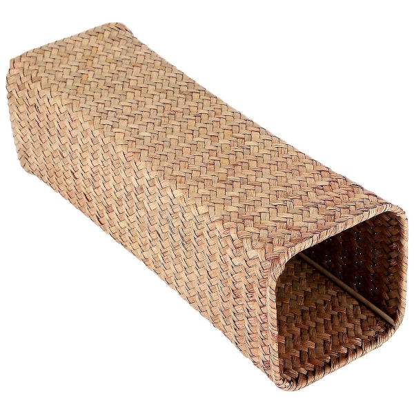 Rattan Blomster Vase Bambus Kurve Dekoration Vas Blomster Frugt Kurv Blomster Vase Høj Vas Dekor