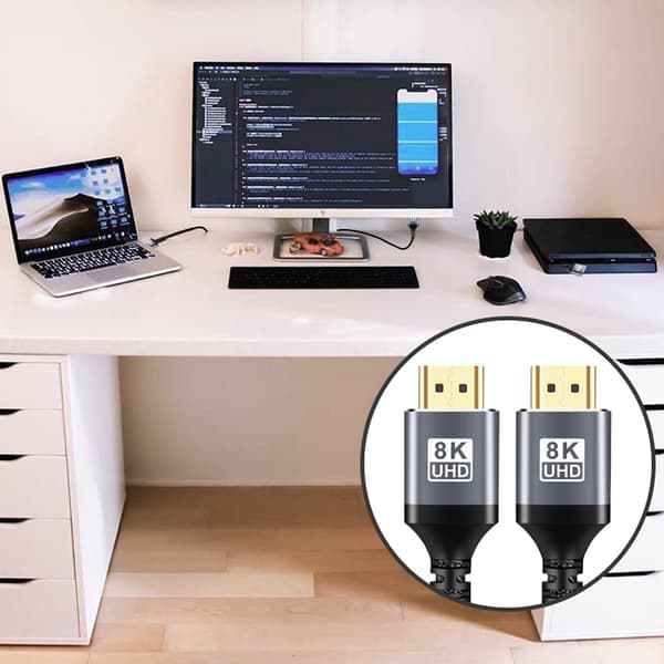 2.1 HDMI-kaapeli 8K 60Hz / 4K 120Hz MultiColor 5 m 5 m