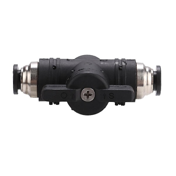 2-vejs akvarieluftstrømskontrol CO2-regulator manuel tænd/sluk-ventil til 6 mm rør