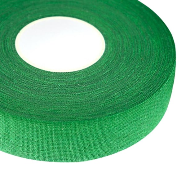 Rullende Lim Ishockey Tape Bomullsduk Pinnegrep Wrap Svart Green