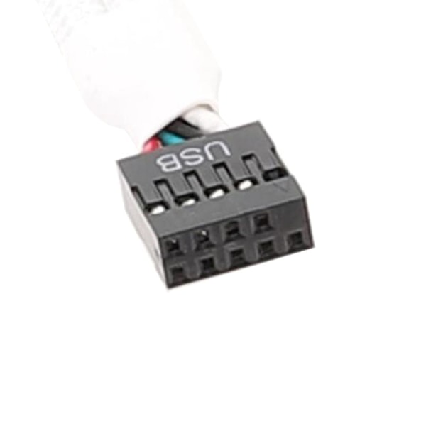Mini USB 9-polet datakabel afskærmet USB 2.0 9-polet splitterkabel 15 cm
