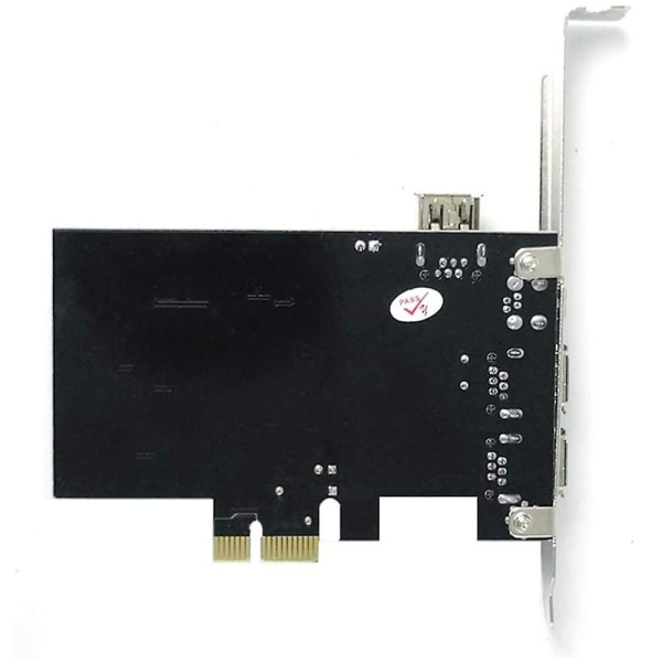 Pcie Firewire-kort för Windows 10, dvs 1394 Pci Express Controller 4 portar (3 x 6 stift och 1 x 4 stift)