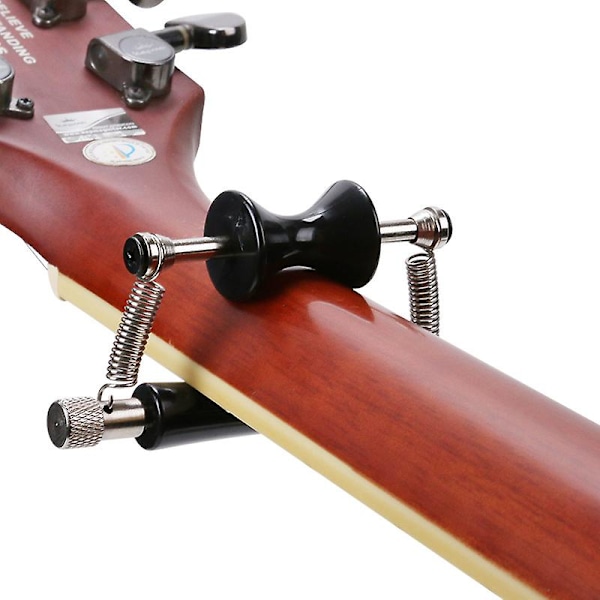2-pack Gitarr Rullande Capo Glidande Justerbar Rostfritt Stål Modulationsklämma