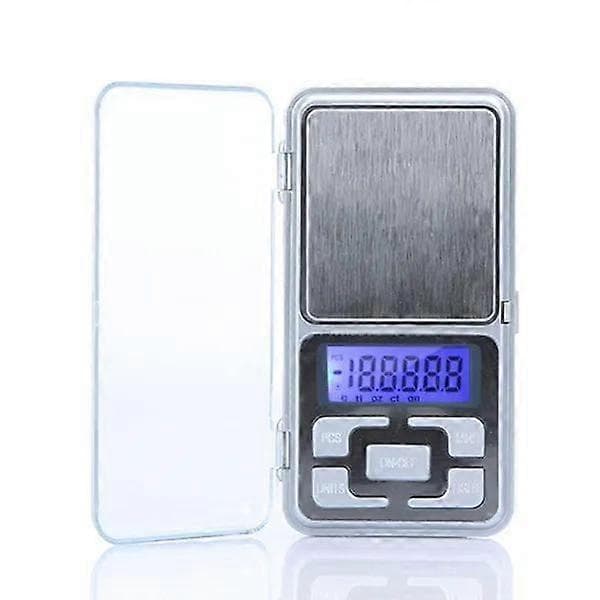 Digitaalinen vaaka taskukoossa, taskuvaaka, koruvaaka 0,01 - 200g
