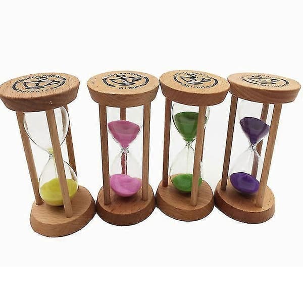 Timeglass i tre 30 sekunder+1 + 2 + 3 + 5 +10 minutters timer Kreativ gave Studiedekorasjon