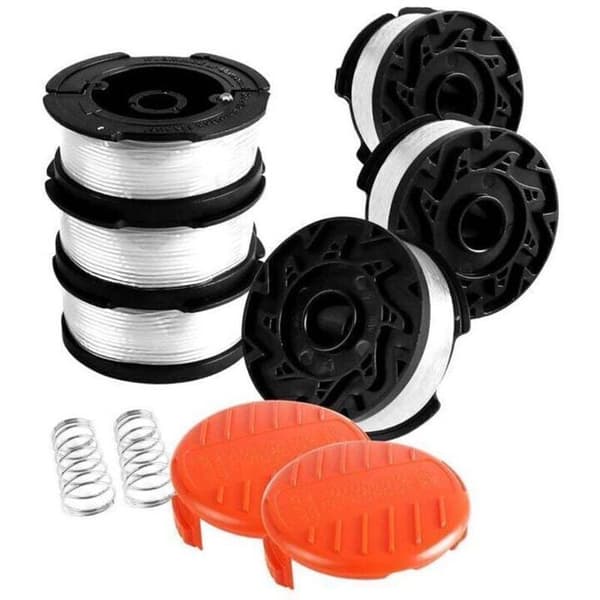 Trimmertrådspole - LUSKYKA® - 8 spoler - Kompatibel med Black & Decker
