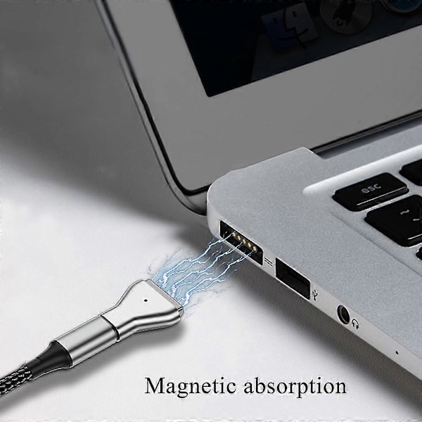 USB C till MagSafe 2 Adapter för MacBook Laddare Konverterare - Typ C Kompatibel