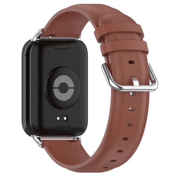Læderurrem til Xiaomi Smart Band 9 Pro Brun Brun Brown