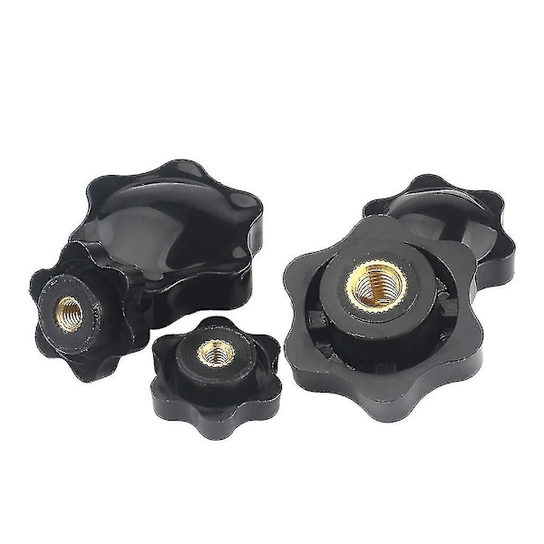 10 stk. M5/m6/m8/m10 Innvendig Gjenget Sekskantet Hode Klemskrue Knot Wing Nut M5