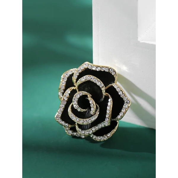 Roseshaped broche til kvinder, mors dags gave, legering broche Ele