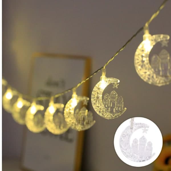 Eid Mubarak valoketju 3M 20 LED E