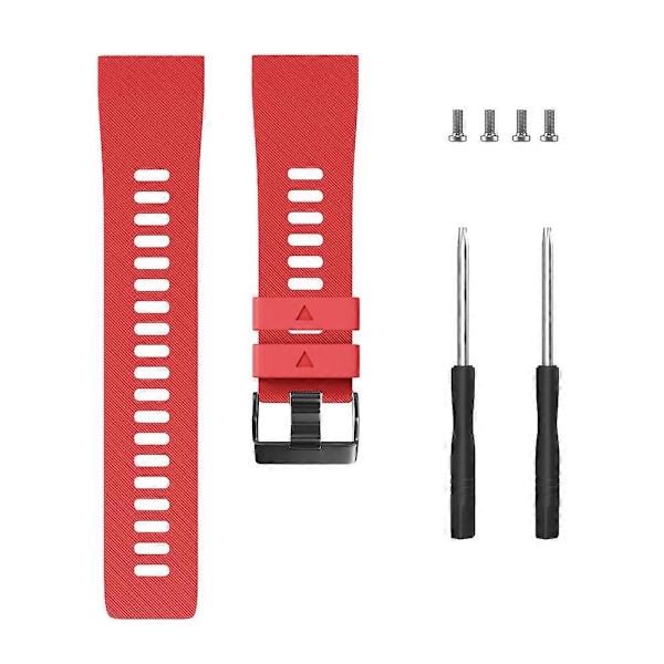Silikone Urrem Til Garmin Forerunner 35 Red