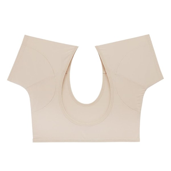 Underarm Sweat Vest, Åndbar Underarm Sweat Shield, Vaskbar Underarm Sweat Shield, Kvindernes Kortærmet 1 Stykke