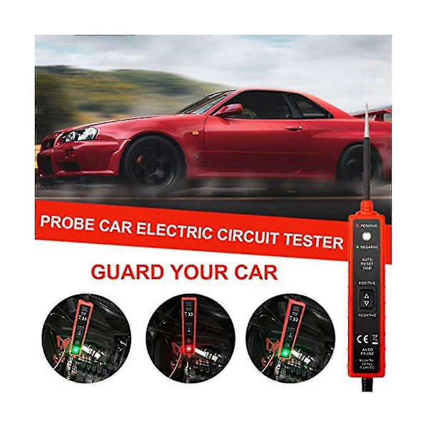 Em285 Auto Krets Tester Elektrisk System Tester Multifunksjonell Drivtestpenn 6-24v Auto Krets