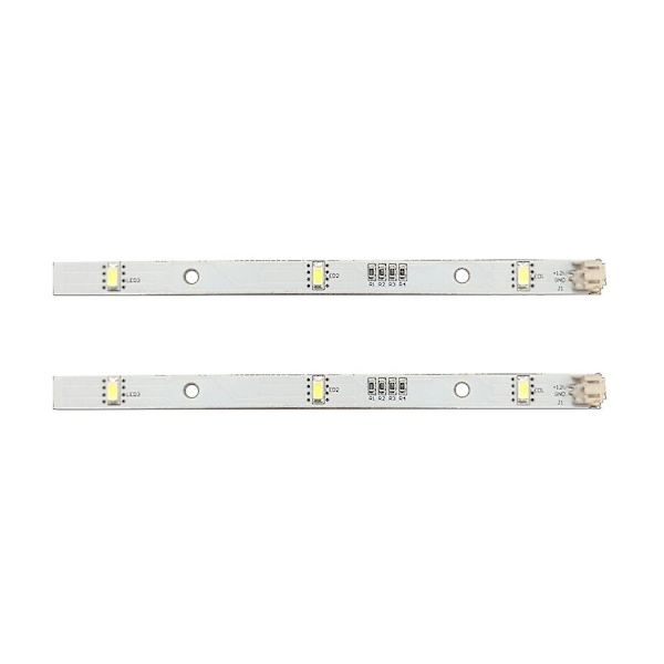 2x LED-stripe lys for Rongsheng Hisense Logik kjøleskap og frysere MDDZ-162a 1629348