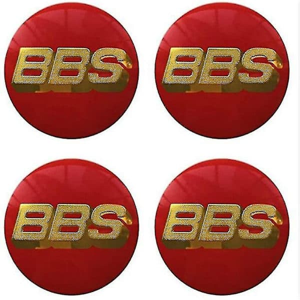 Bbs hjulnavkapsel emblem 4 stk sæt 65mmbbs bilkapsel logo mærkat aut