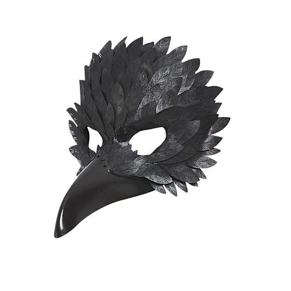 Smiffys Unisex Vuxen Raven Ögonmask
