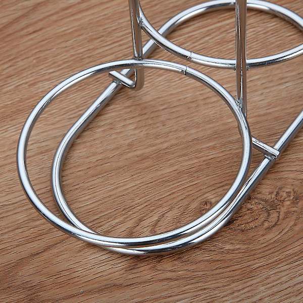 Rustfrit Stålske Rest Holder, Vertikal Madlavningsredskab Hvile Ske Rest Øse Holder Med Bakke 1stk