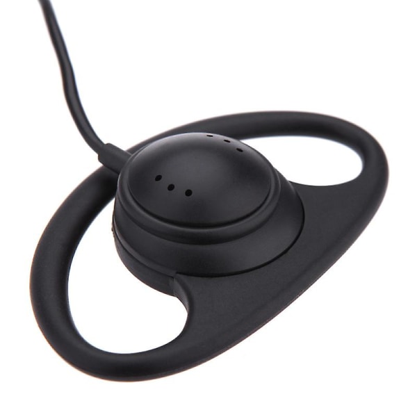 Enkeltsidig headset hodetelefon øretelefon 3,5 mm plugg for bærbar PC Skype Voip Icq