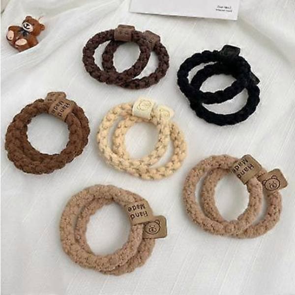 10 stycken mycket elastiska och hållbara hårband