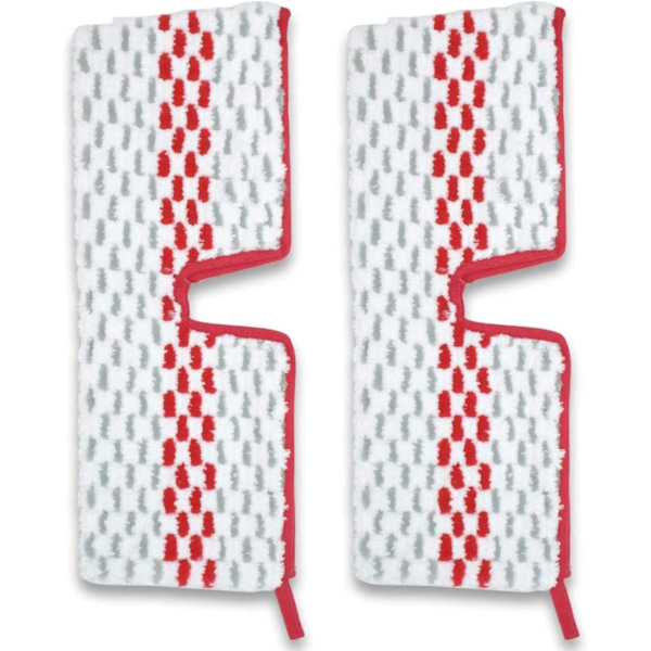 2-pakning mikrofibermoppputer som er kompatible med Promist Max Steam Mop, vaskbare
