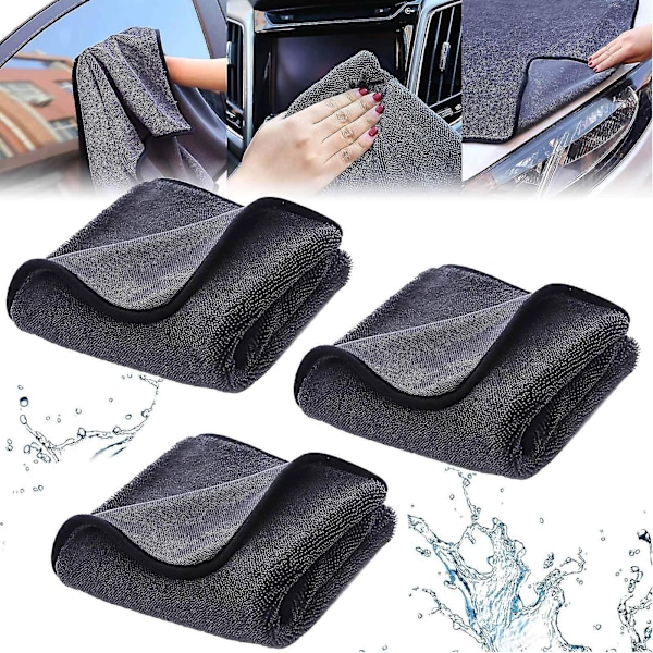3 st Shiny Bath Xxl Torkhandduk, Shiny Wipes Bad Torkhandduk-hy 1Pcs 30 x 40cm