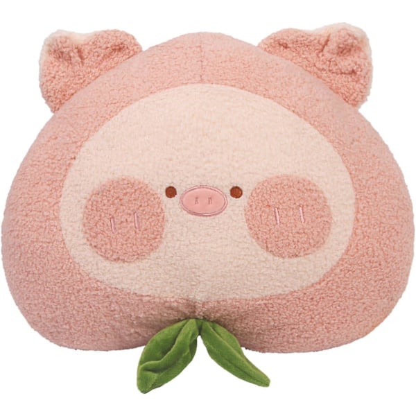 16 tum Mjuk Gris Anime Plysch Kudde Söt Persika Griskulting Gosedjur Plyschleksak Kawaii Plyschdjur Rumsinredning Jul Födelsedagspresenter för Barn Pojkar Flickor
