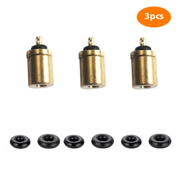 Gaspåfyllningsadapter Butan Tank Påfyllning Mini Uppblåsningsventil - Perfekt - 3PCS