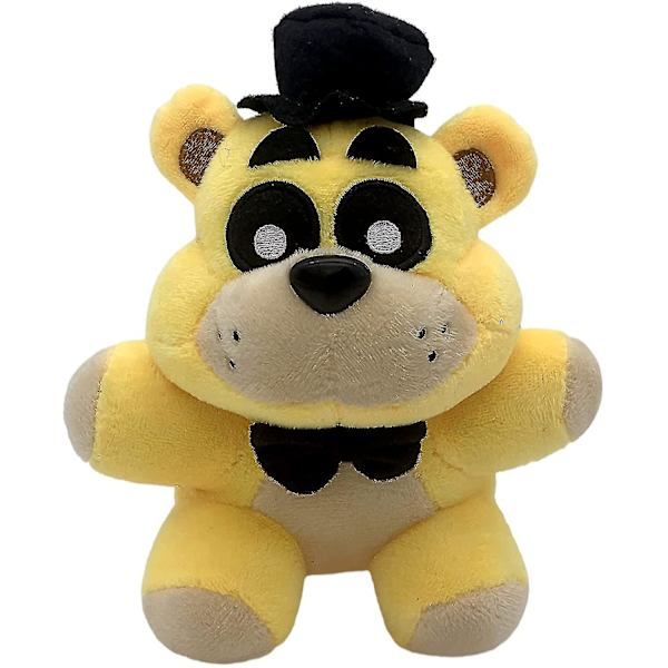 Golden Freddy -pehmolelu 7 tuumaa, 5 Nights At Freddy's -pehmolelut, lahjat faneille Hy