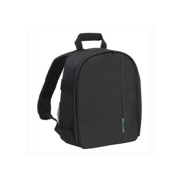 ®RisingFF Kamerataske til DSLR, kompatibel med D3200, D3100, D5200 og D7100 kameraer, grøn