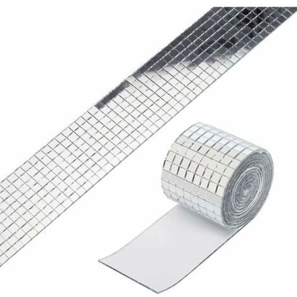 Selvklebende Speilmosaikk – 1464 Fliser (5x5 mm) – DIY Møbeldekor
