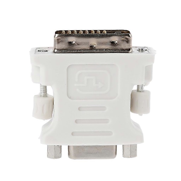 DVI til VGA Adapterkabel Hann til Hunn DVI 15 Pinners til VGA Konverter Adapter for HDTV Monitor Datamaskin PC Laptop Adapter