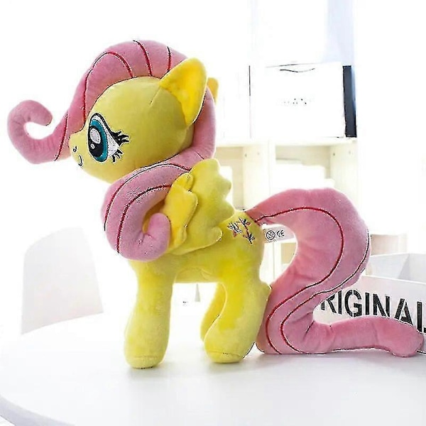 22-40 cm My Little Pony Leksak Gosedjur Pinkie Pie Rainbow Dash Film TV Enhörningsleksaker Friendship Is Magic För Flickor Presenter Fluttershy 22cm