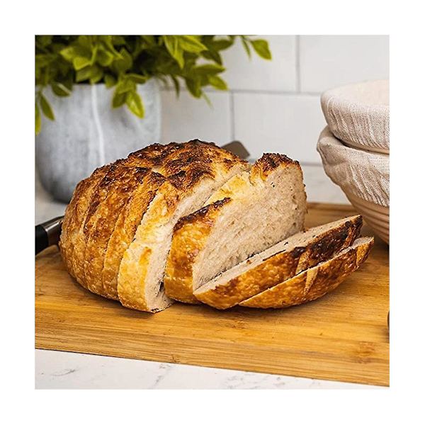 22x8,5 cm hevekurv, brødhevekurv linfor, klut surdeigsbrødbakingutstyr