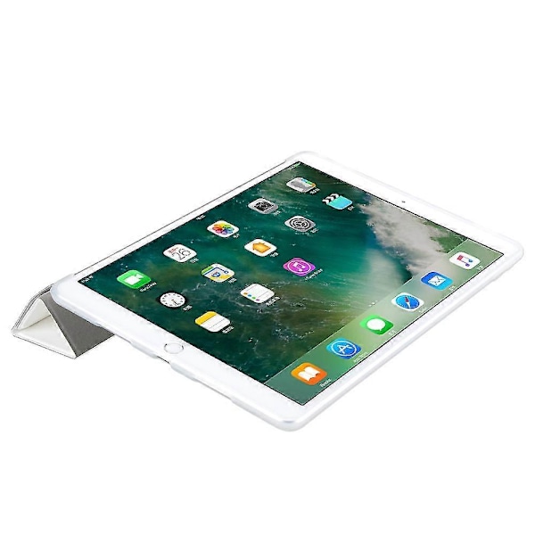 Origami-teline Nahka Smart-kotelo iPad Air 10.5 (2019) / Pro 10.5 tuuman (2017) White