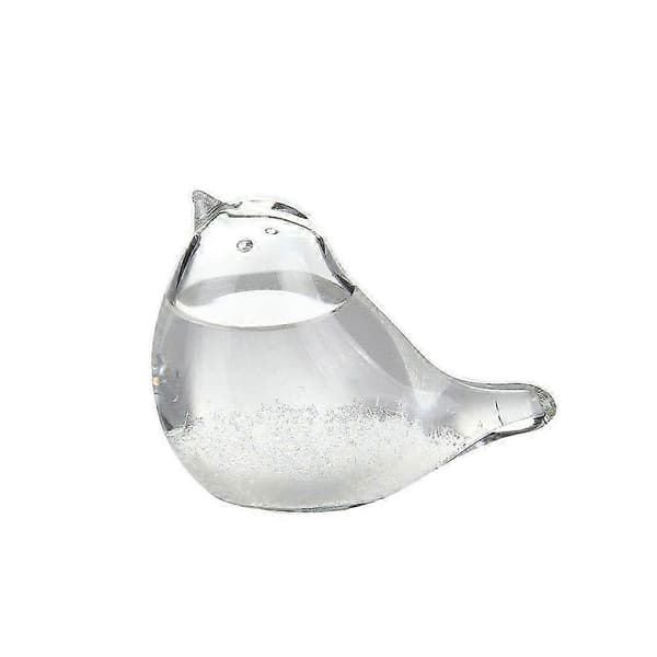 Glas Väderleksprognos Fågelform Kristall Skrivbordsdekor Glashantverk 70ML