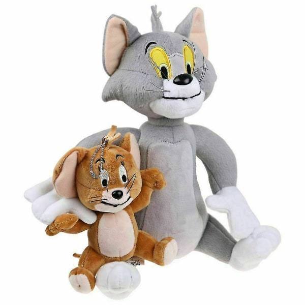 Tom och Jerry Plyschdocka - Seriefigur Leksak - Animation Tom och Jerry - Följ med din barndom