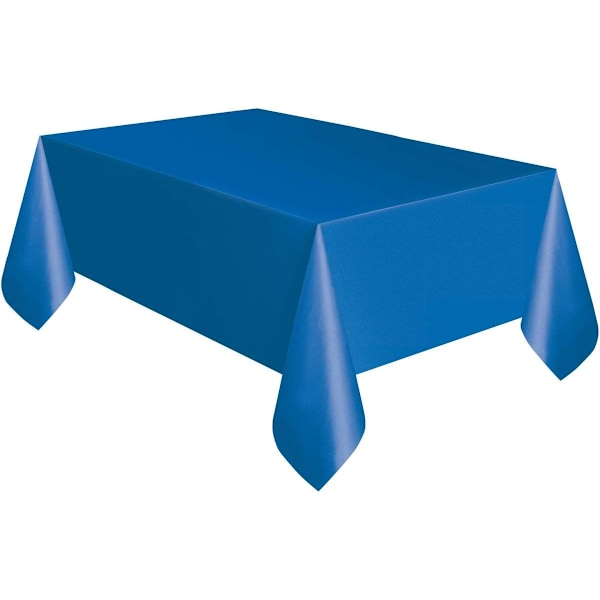 Kongeblå plastduk, 2,74 meter x 1,52 meter Navy blue