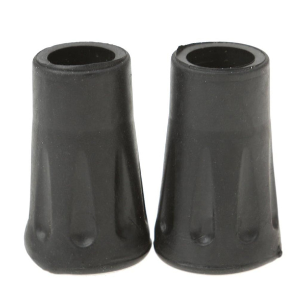 4 stk. udskiftning gummispidser til vandrestave, gåture og trekkingstave 4 cm