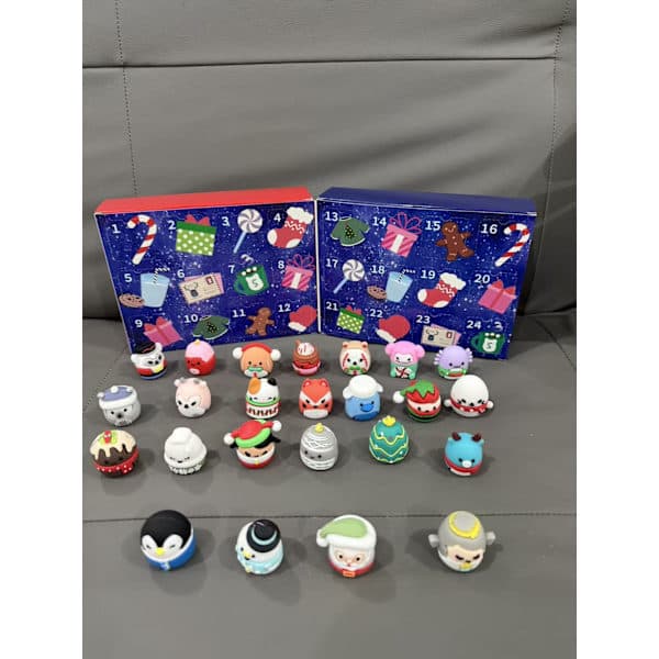 Micromallows Squishmallows 24 päivän joulukalenteri pehmoleluilla - Pehmoversio
