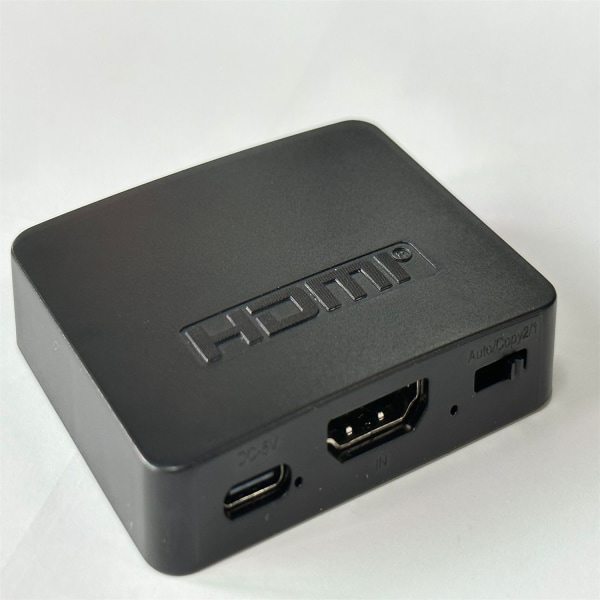 INF 4K HDMI-splitter 1 in / 2 ut Svart Svart